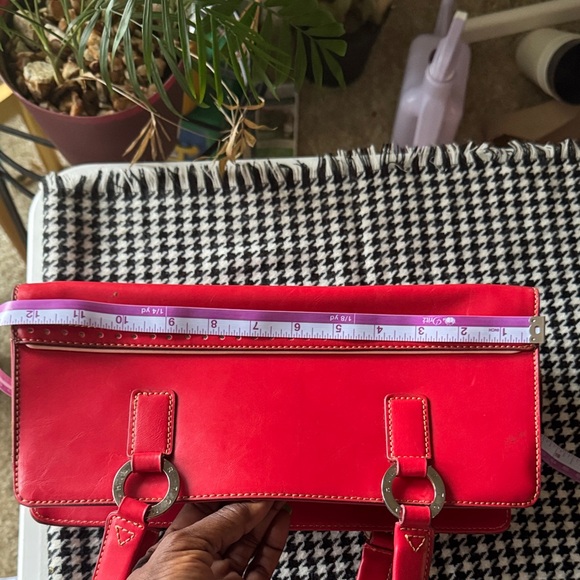 Tommy Hilfiger Vibrant Red Shoulder Bag - Picture 5 of 6